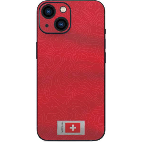 Switzerland Soccer Flag iPhone 13 Mini Skin